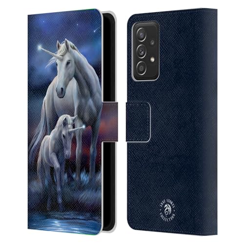 Carcasa Samsung Galaxy A53 5G Anne Stokes funda libro de cuero con tarjetero