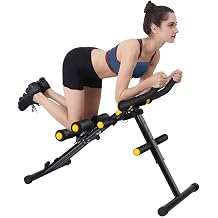 AB Workout Equipment, Home Gym Ab Machine for Abdominal Exercise and Strength Training, Height Adjustable Fitness Equipment
