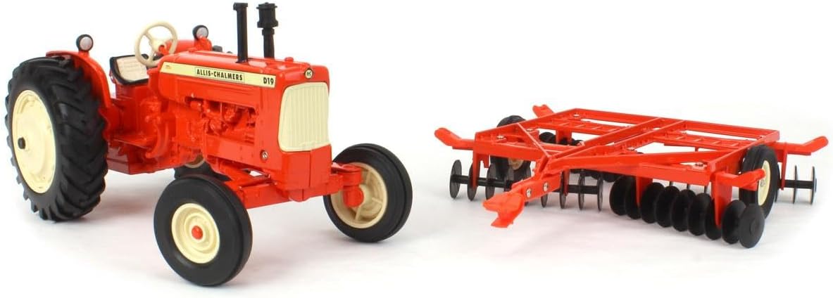 ERTL 1/16 Allis Chalmers D-19 Tractor with Disk Harrow 16441
