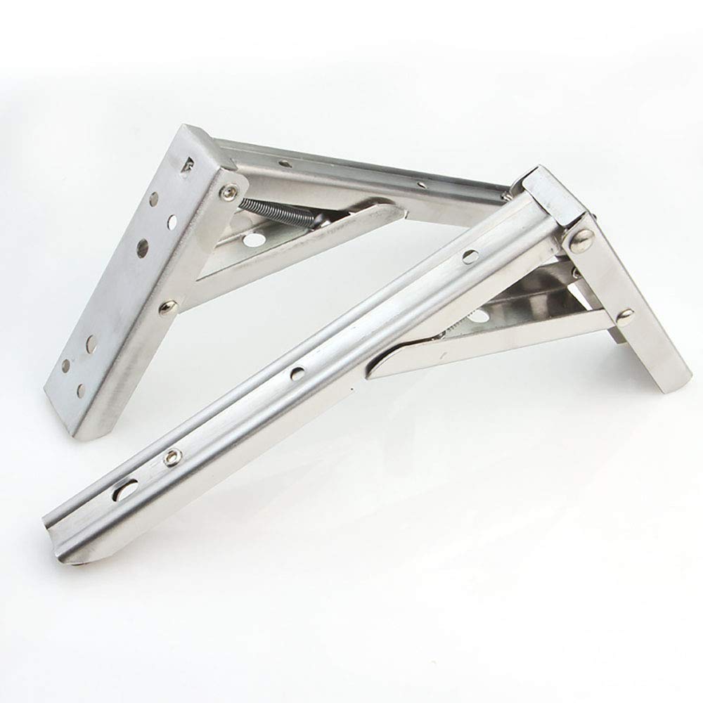 Load Carring Brackets Stainless Steel Folding F-Type Load-Bearing Bracket Bracket 3 Angular ...