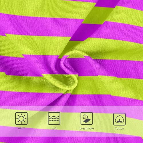 Green Hot Pink Stripe Toddler Girls's Underwear 2T3