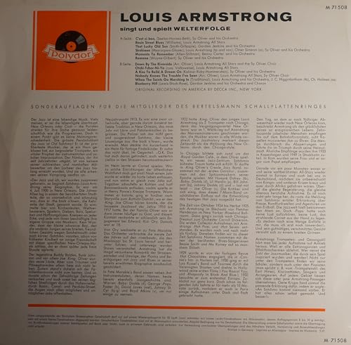Singt und spielt Welterfolge (Atlas Record) / Vinyl record [Vinyl-LP] – vue 2
