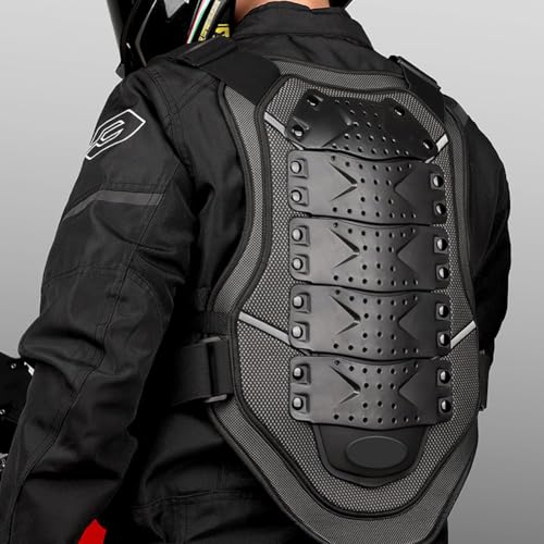 Chaleco antibalas para motocicleta y protector de pecho anticaídas para motocross y esquí 3