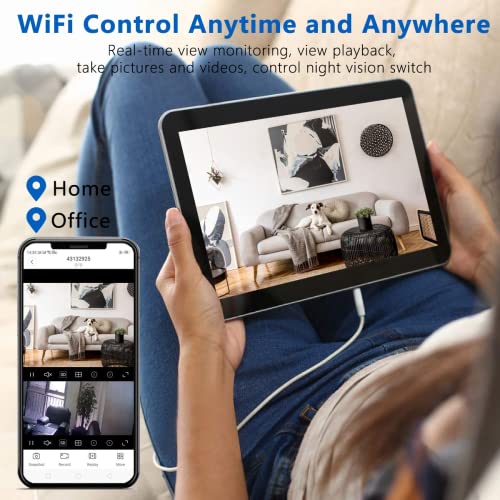 Metricsquare Camera Hidden Home Secret Camera Mini Spy Camera Nanny Cam With Audio Wifi Camera Baby Monitor Phone App Control Night Vision Video Recording #TOP2
