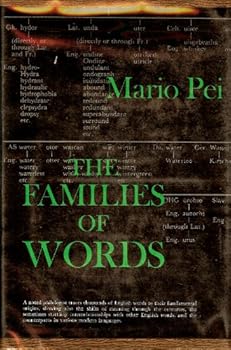 Hardcover The Families of Words Book