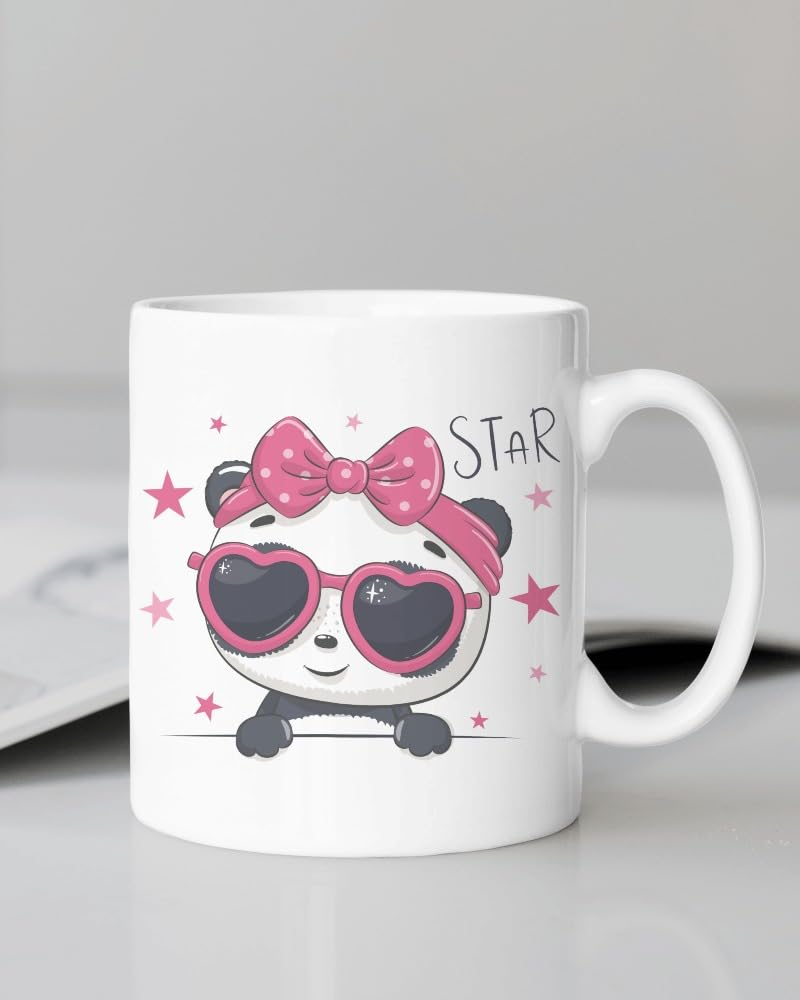 Aastha Imagine Media Cute Animal Design HD Printed Microwave Safe Ceramic Coffee Mug Gift for Friend | Brother | Sister | Boyfriend | Girlfriend | Boys | Girls | Kids | (325 ml, White) (design-25) (B0DB6CF6PM) Amazon Price History, Amazon Price Tracker