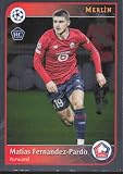 2024-25 TOPPS MERLIN UEFA CLUB COMPETITIONS #103 MATIAS FERNANDEZ-PARDO RC LOSC LILLE SOCCER OFFICIAL TRADING CARD OF SOCCER