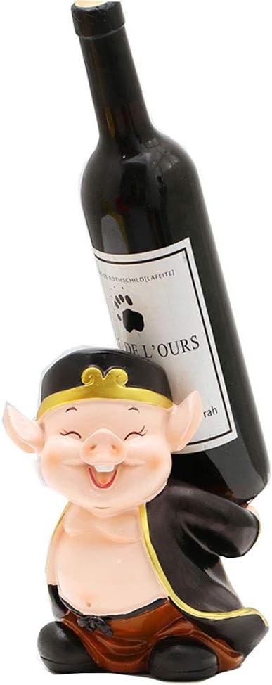 Wine Rack Journey to The West Character Shape Wine Bottle Holder Tabletop Wine Shelf Crafts Decoration Freestanding Display Stand for Home Multi-Styles Wine Racks Free Standing