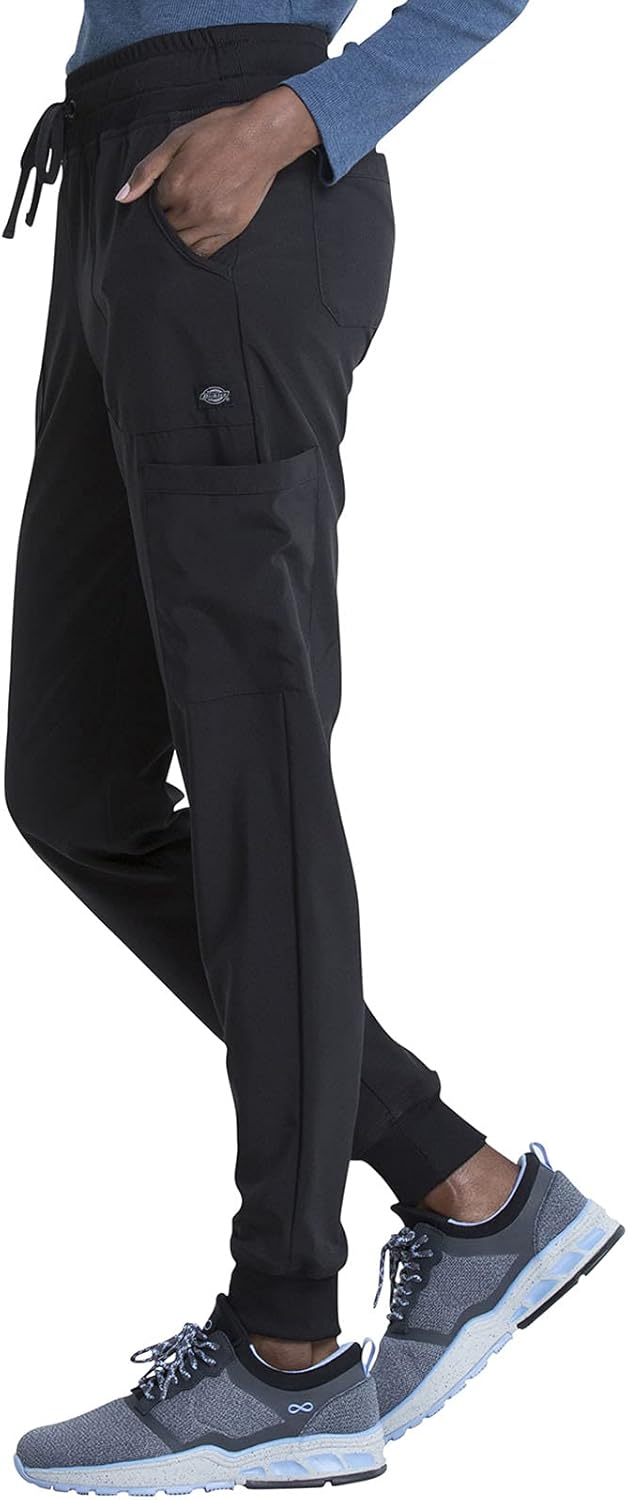 Dickies EDS Essentials Womens Scrub Pants Joggers Stylish & Comfortable Scrubs Jogger DK065 - Image 5