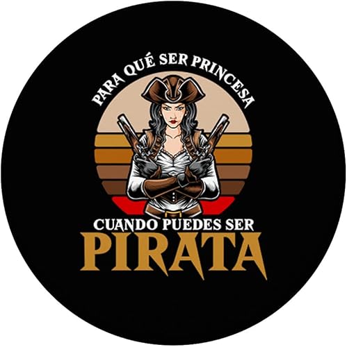 Miniatura 3 de Para qué ser Princesa cuando puedes ser Pirata Halloween PopSockets Swappable PopGrip