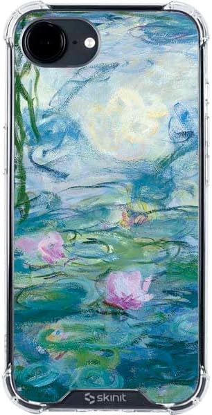 Skinit Clear Phone Case Compatible with iPhone 16e - Officially Licensed Waterlilies, 1916-19 by Monet Design