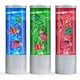 MOONSAY Sensory Bubble Lamp for Kids - Autism Night Light with Color Changing LED, Calming Water Bubble Tube for Bedroom, Sensory Room & Anxiety Relief