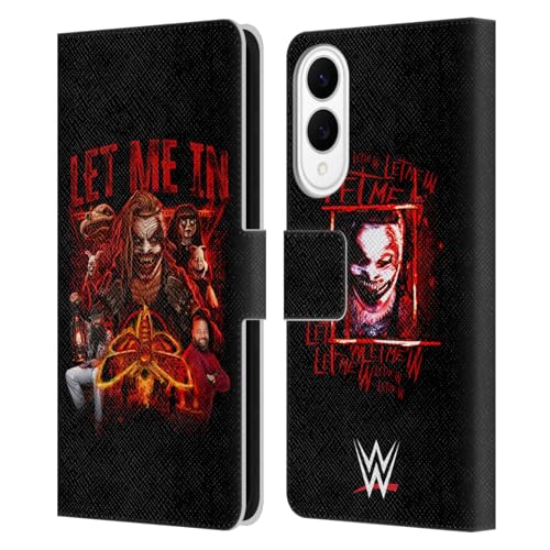 Protection Samsung Galaxy S25 Edge WWE portefeuille cuir Bray Wyatt avec support vidéo intégré
