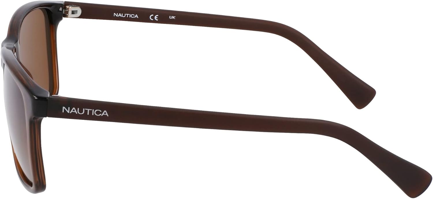 Nautica mens N2246s Rectangular Sunglasses