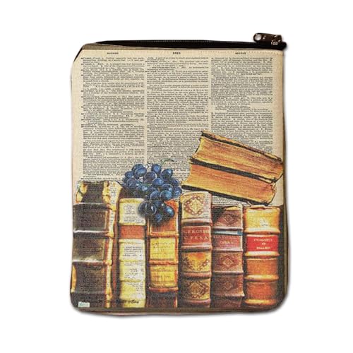 Capa de Proteção Para Livros Book Sleeve Porta Livros Linha Livros 040 (23cm x 16cm até 5cm de lomba