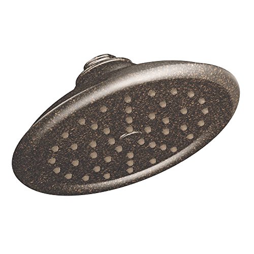 Best Seller Moen S6310EPORB ExactTemp 7" Eco-Performance One-Function Rainshower Showerhead with Immersion Technology at 2.0 GPM Flow Rate, Oil Rubbed Bronze