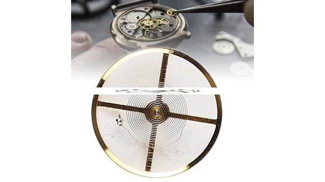 Pièce D'horlogerie Pour Mouvement De Montre A.S (A. Schild) Calibre 7-1477 - Balancier
