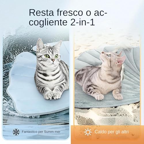Alfombra refrescante transpirable para perros cama lavable 8