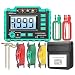 MH14 Digital Professional Multimeter Ground Resistance Tester AC200V Voltage Meter Megohmmeter Voltmeter Ohm Tester Tool - Green