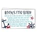 50 Nautical Books for Baby Shower Request Cards - Invitation Inserts - Gender Neutral