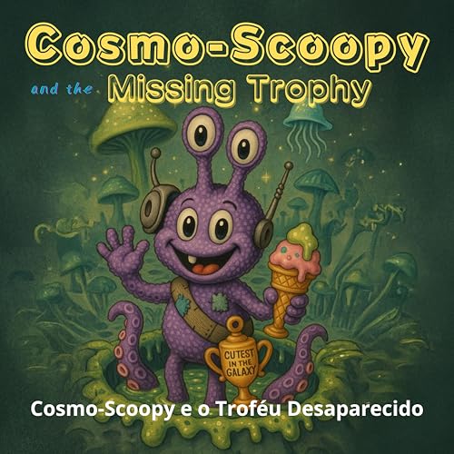 Cosmo-Scoopy e o Troféu Desaparecido: Uma aventura cósmica para crianças (COSMO POP WORKS Picture Book Vol.1 Livro 10)