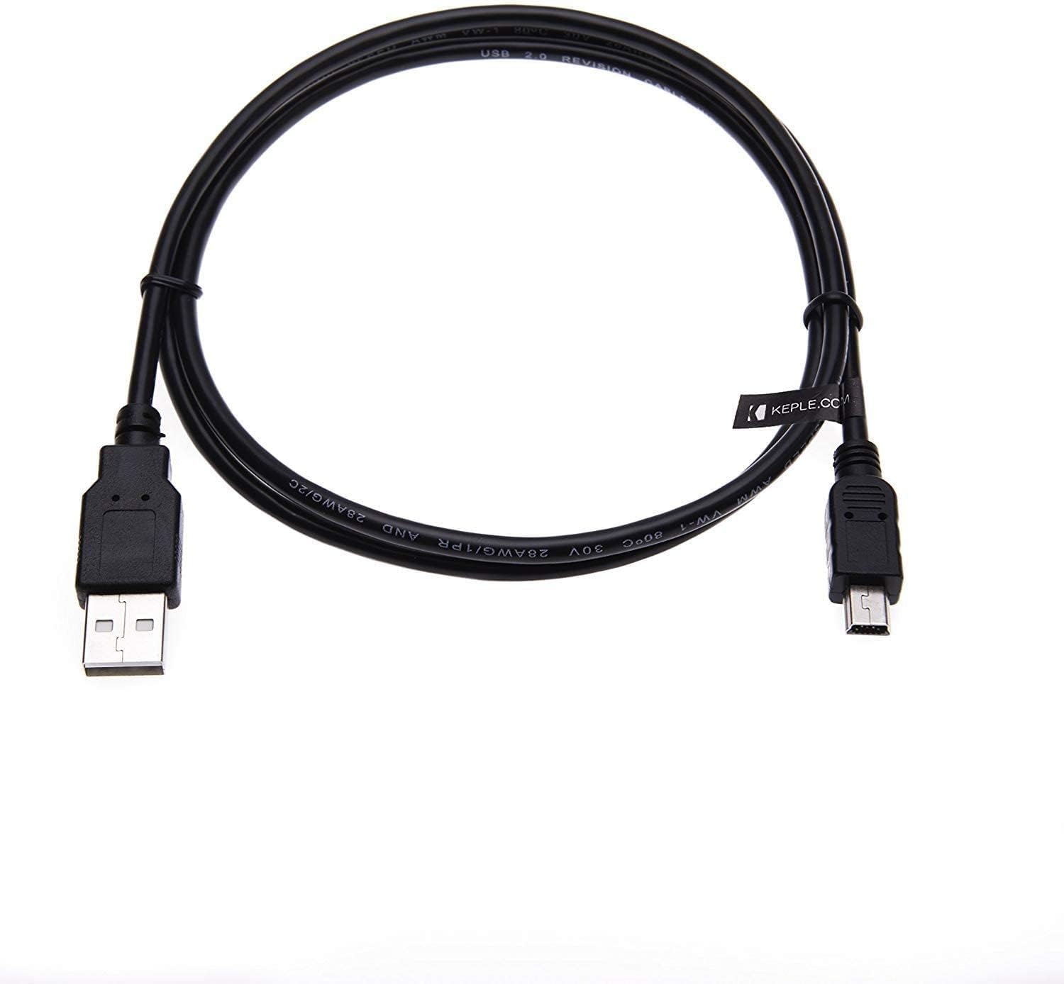 Keple Mini USB Charging & Data Cable Compatible with Sony NWZ-E383 / NWZ-E384 / NWZE384L / NWZ-E384R / NWZ-E385 / NWZA-15 / NWZE585 NWZ-E585, MP3 MP4 Music Player 3ft image 2