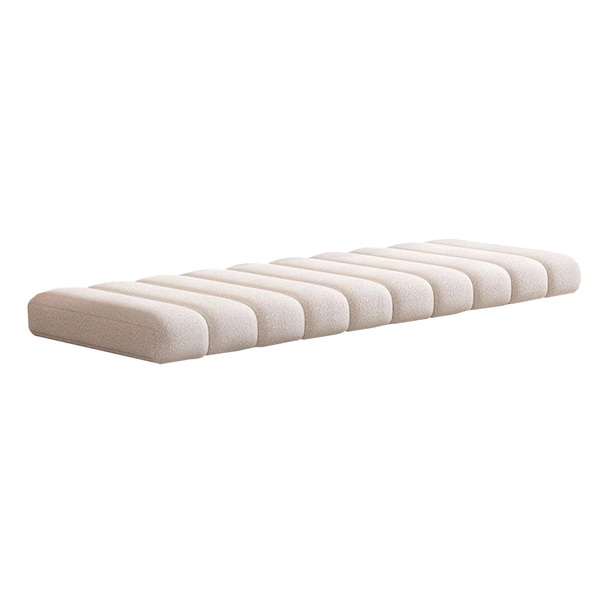 Sitzpolster rutschfeste Sofakissen & Esszimmerstuhl Sitzmatte waschbares Kissen mit Reißverschluss für Schuhbank Komfort 100x35x4.5 cm
