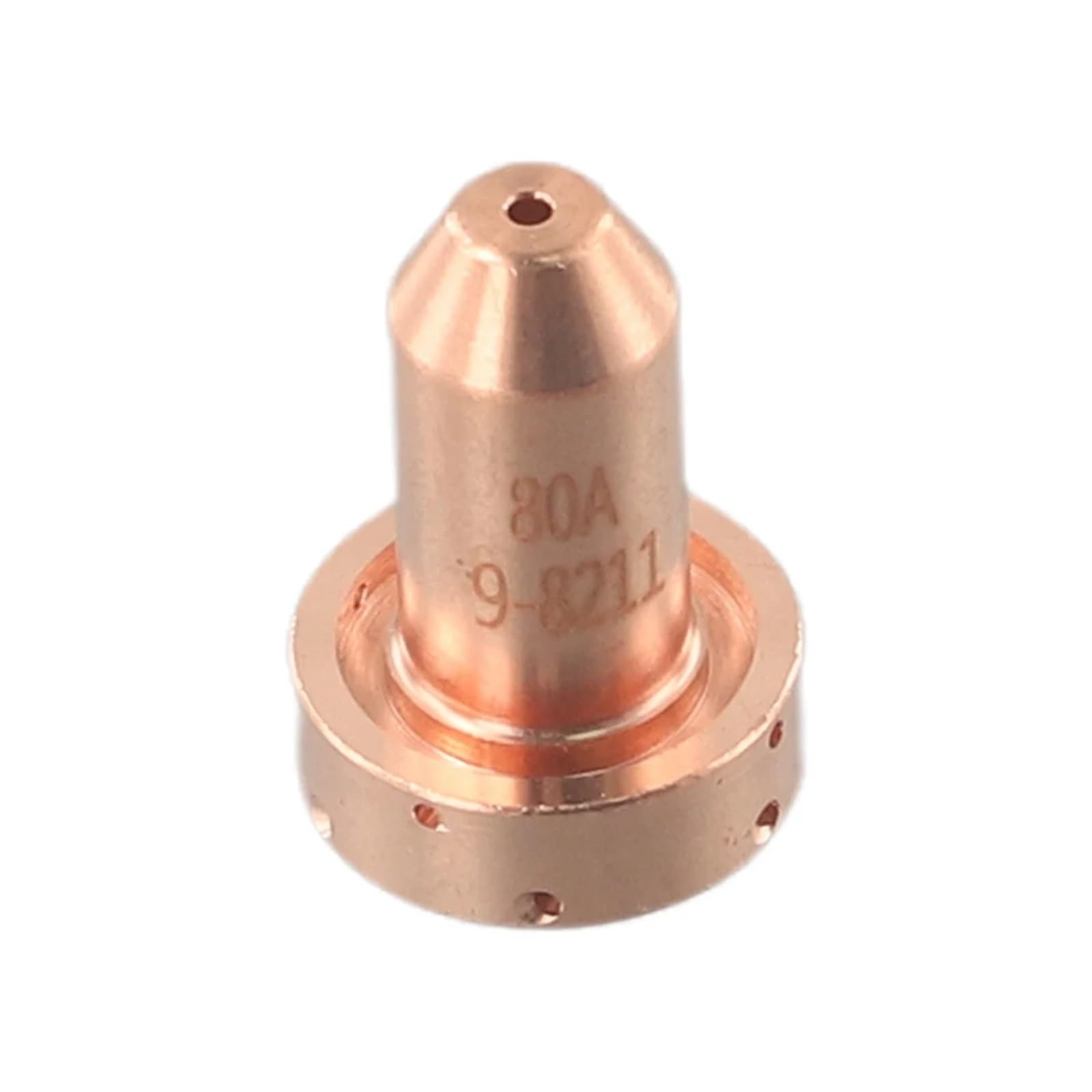 10 sztuk SL60~100 końcówki do dyszy do cięcia plazmowego 9-8211 miedź do dynamiki termicznej dysza palnika do spawania części sprzętu lutowniczego cuicui