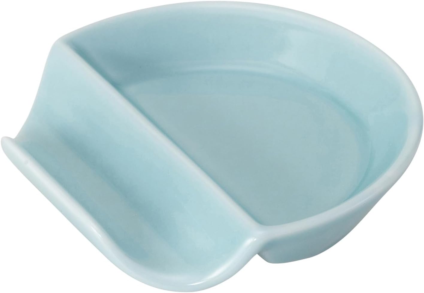 Hasamiyaki 25269 Bean Plate, Water, Diameter 3.5 inches (9 cm), Handetsu Smart, Blue, Microwave Safe, Dishwasher Safe