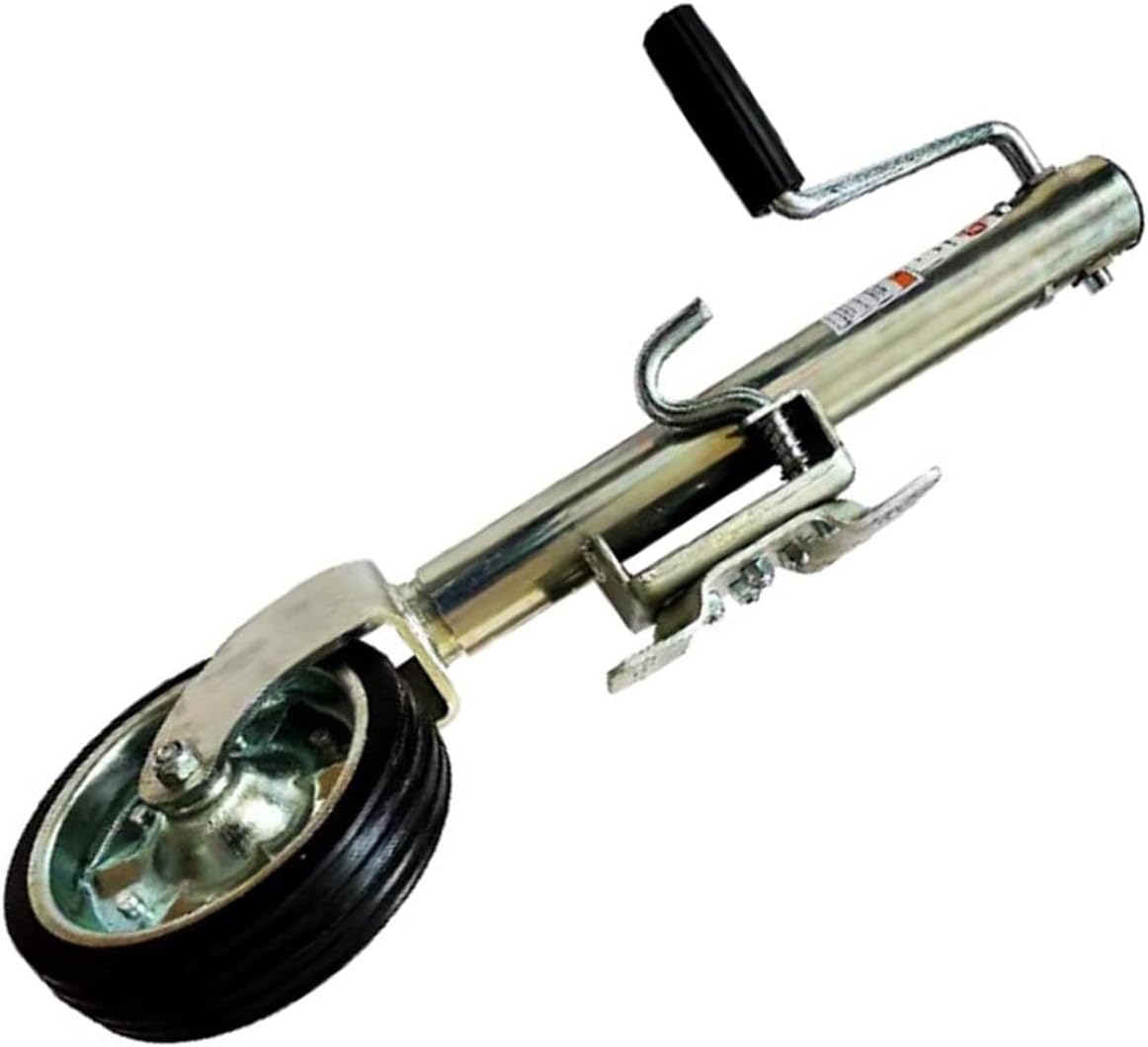 Boat Trailer Jack - Bolt-On Swivel Tongue Jack, Swivel Heavy-Duty Trailer Jack, with 8In Trailer Jack Wheel, Boat Trailer Jack Stand 1500Lb Capacity 10.2In Li