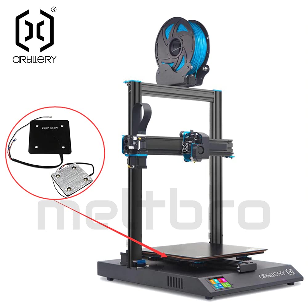 Artillery Sidewinder X1 Genius Heizbett Heizmatte Heizung mit/ohne Isolierung 220V (für Genius mit Isolierung)
