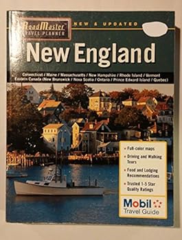 Paperback Road Master Travel Planner New England, Mobil Travel Guide (2003 New&Updated) Book