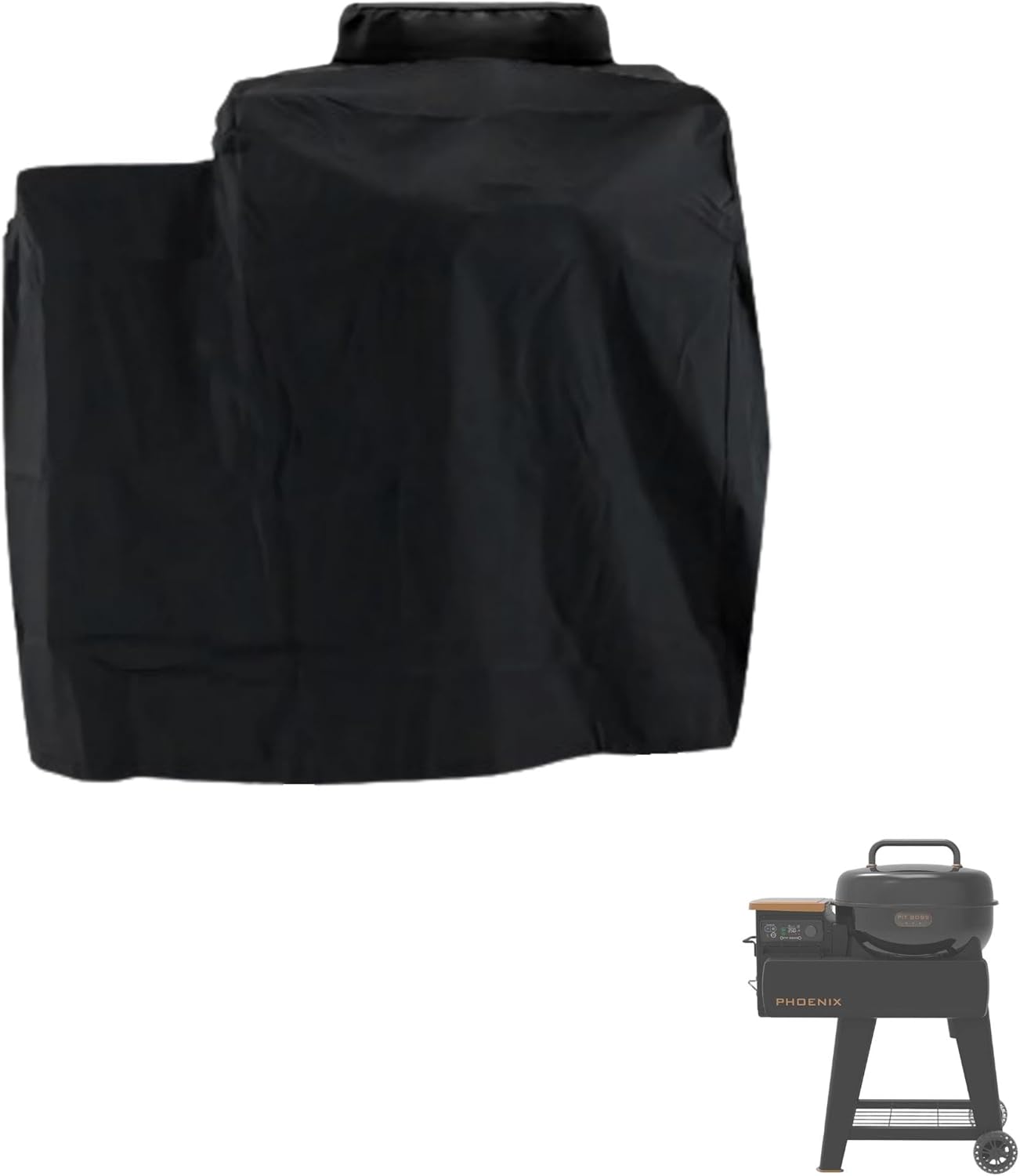 Grill Cover for Pit Boss Onyx Edition Phoenix Pellet/Charcoal Combo Grill,for Pit Boss Phoenix 376 Kettle Grill Cover Accessories