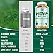 Drloton Hemp Gummies (3 Pack) for Sleep, Pain, Anxiety - High Potency Extra Strength Hemp Oil Gummies - Low Sugar Organic Bear Edible Candy Hеmp Supplement Gummy