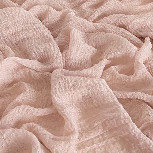 Socomi Cheesecloth Table Runner 10Ft Cheese Cloth Boho Rustic 35 X 120 Inches Gauze Fabric For Wedding Baby Shower Party Decoration Brown 1Pc #TOP4