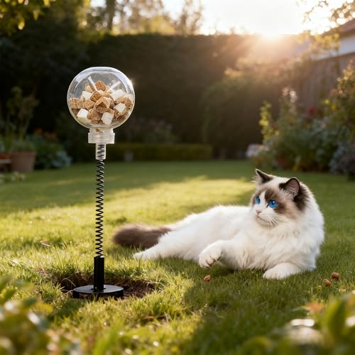 50% Off BingegePet 2-Pack Outdoor Cat Treat Dispenser Toys - Image 4