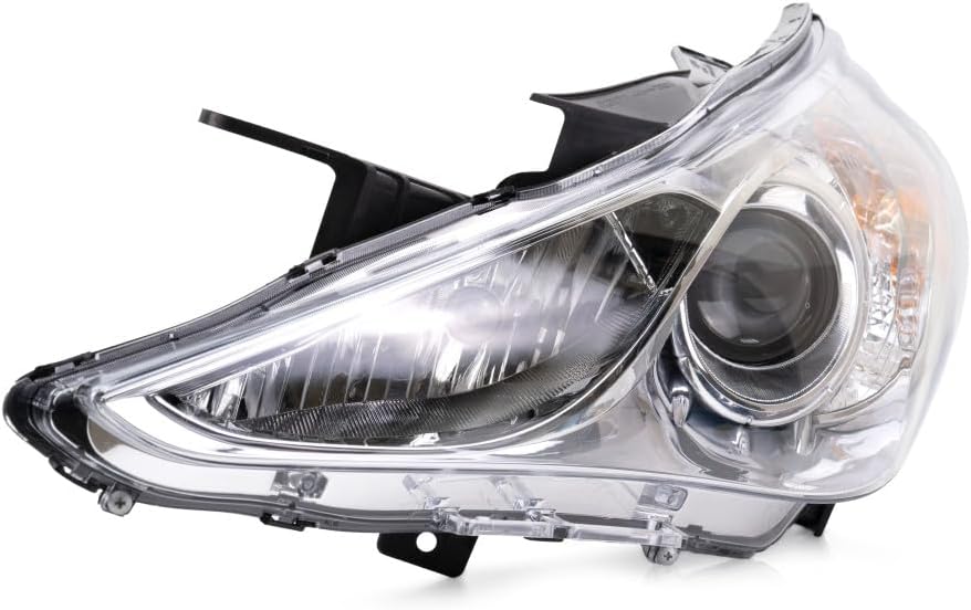 KarParts360 For Hyundai Sonata Headlight 2011-2014 Driver Side | DOT Certified | HY2502157 | 92101-3Q100