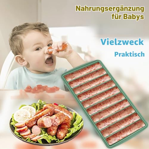 LessMo Silikon-Eiswürfelform, Eiswürfelform mit Deckel, LFGB Zertifiziert und BPA-Frei, Leicht zu Entnehmen, Verwendbar für Frozen Drinks… – Ansicht 5