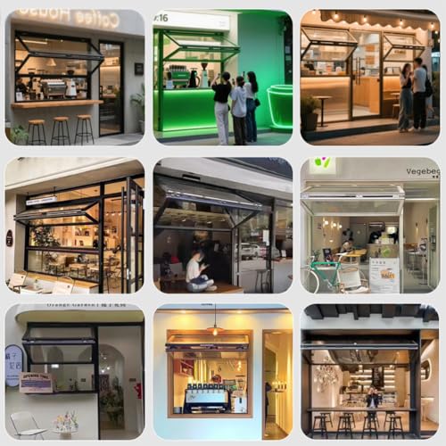 Ventana enrollable de aluminio deslizante para conectar tu salón con la terraza exterior 6
