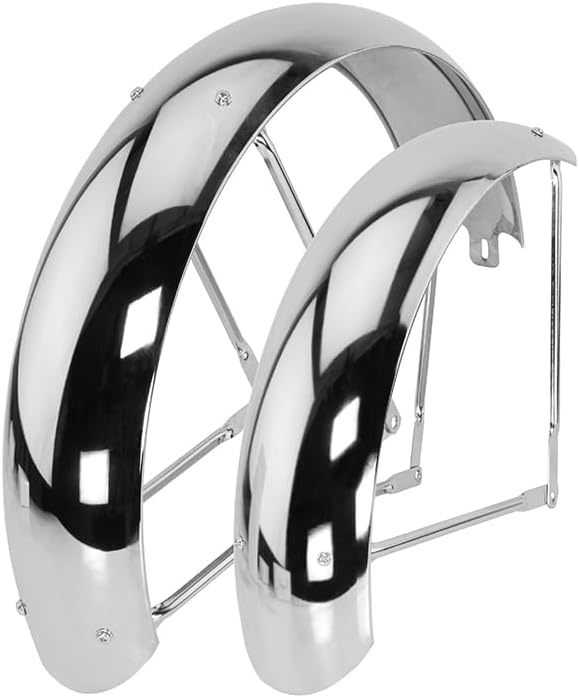 Lowrider Bike 20x4.0 Fat Bike Classic Standard Fender Set B-2 Chrome.
