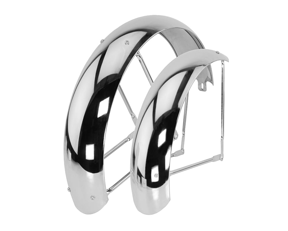 Lowrider Bike 20x4.0 Fat Bike Classic Standard Fender Set B-2 Chrome.