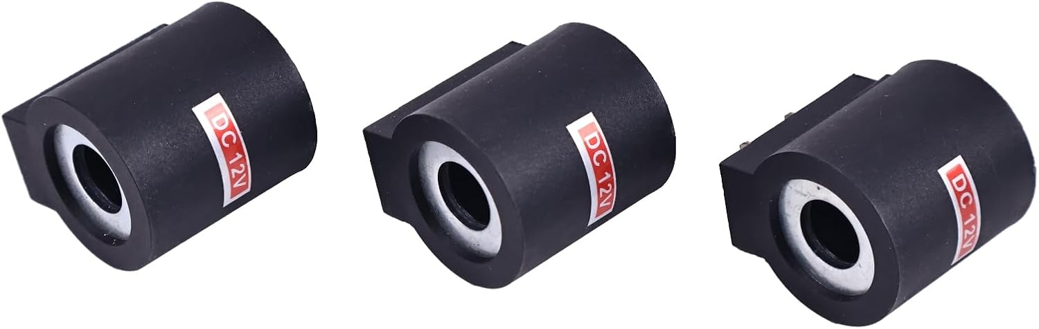 ZTUOAUMA 3X Plow Control Solenoid Valve Coils 49230 49230K Compatible with Western Snow Plows for SnowEx 52294 for Fisher 7639 for Buyers 6301010