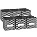 Kallax Einsatz Regal Box Aufbewahrungsbox, Aufbewahrungswürfel Kiste aus Stoff Aufbewahrungskorb Spielzeugkiste Ordnungsboxen für Schrank, Kleiderschrank, Wardrobe, Faltbox 6er Set 30*30*30cm (grau)