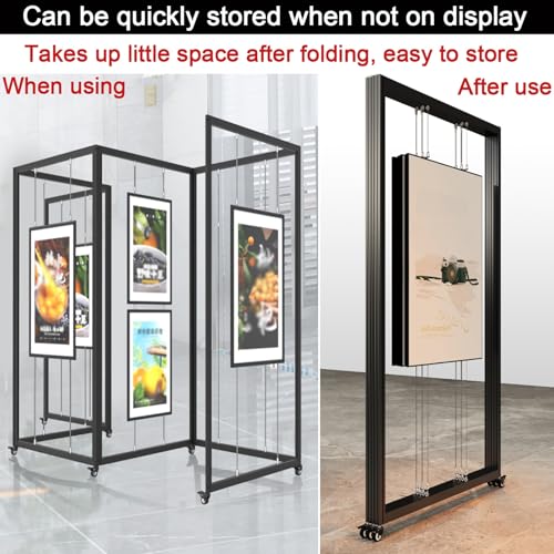 Support d'image pour l'affichage stable sans percer les murs