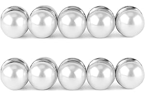 10Pcs Veil Weights, Strong Hijab Magnets Pearl Pins
