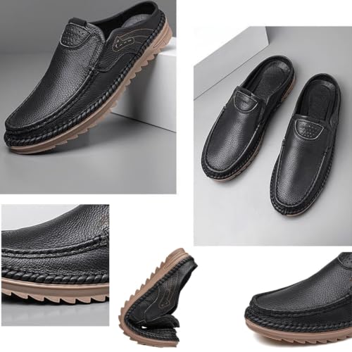 Zapatos de cuero para hombre versátiles: comodidad elegante desde la oficina hasta el descanso 4