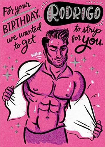 Designer Greetings Wanted to Get Rodrigo Funny/Humorous Birthday Card for Her : Woman : Women