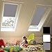 HENGMEI Estores Térmico de Techo Antitérmico Cortina para Ventanas y claraboyas Velux...