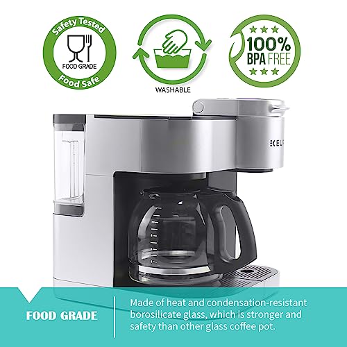 Image of 12-CUP Glass Coffee Carafe ONLY for KEURIG K-DUO Single Serve Coffeemaker