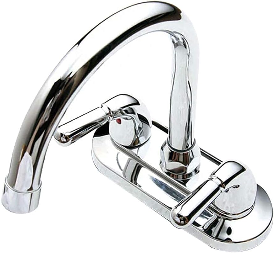 Faucet Kitchen Tap Quality Single Level Chrome Finish Pull Out Sprayer Kitchen Sink Mixer Tap,Hot&Cold Water Mixer Kitchen Taps(Section a)